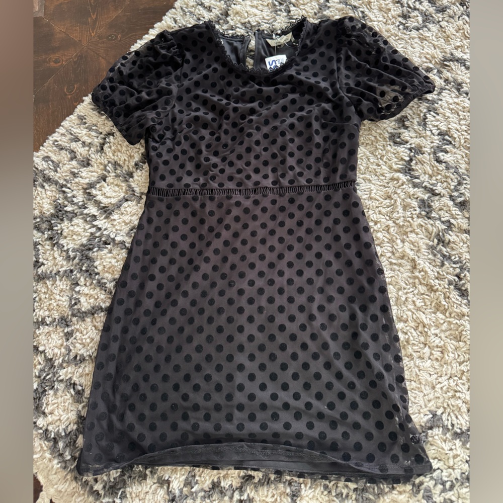 Juniors XL Polka Dot Dress BNWT